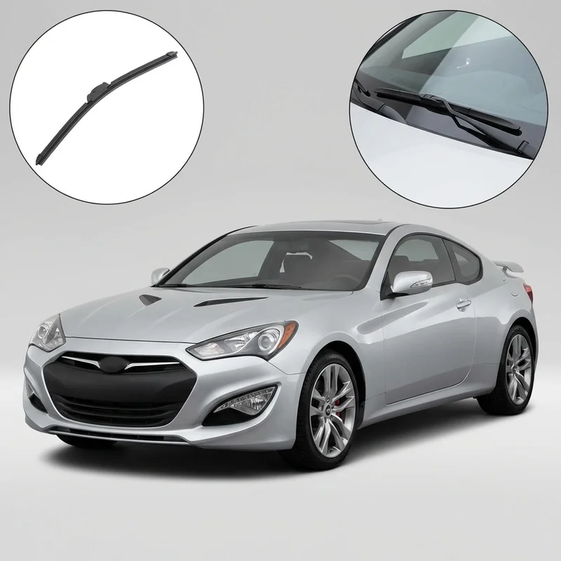 Driver Side Wiper Blade for Hyundai Genesis Coupe (2010 - 2016) - 1